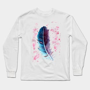 dreamy feather Long Sleeve T-Shirt